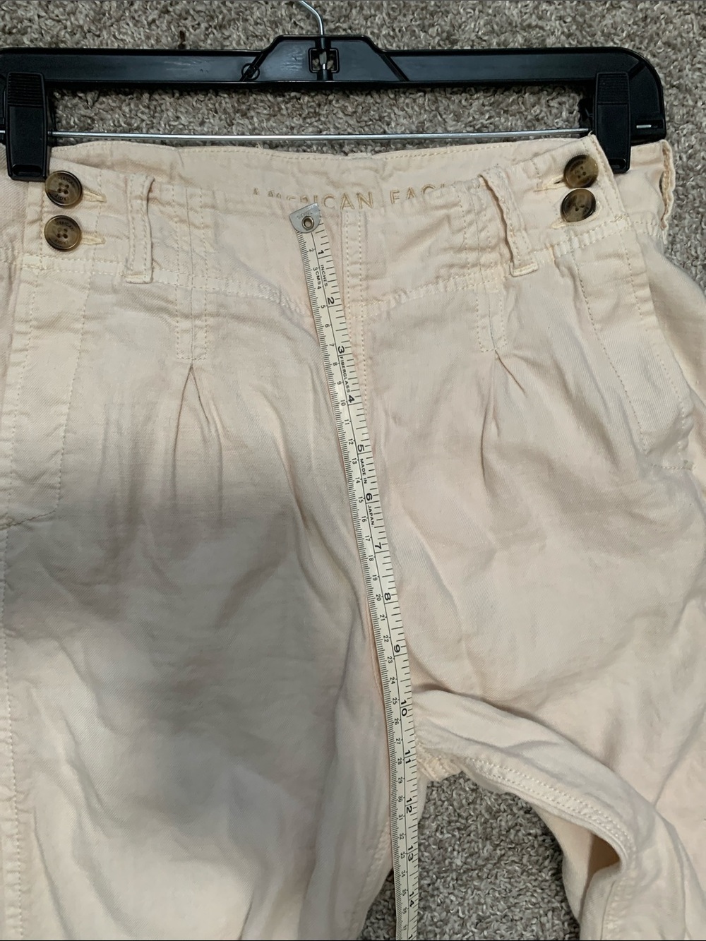 American Eagle Outfitters Cream Chino Pants - Picture 8 of 10